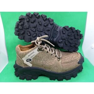 Woodland Active Tracker Forest Olive Hiking Boots Leather Michelin Soles Size 7